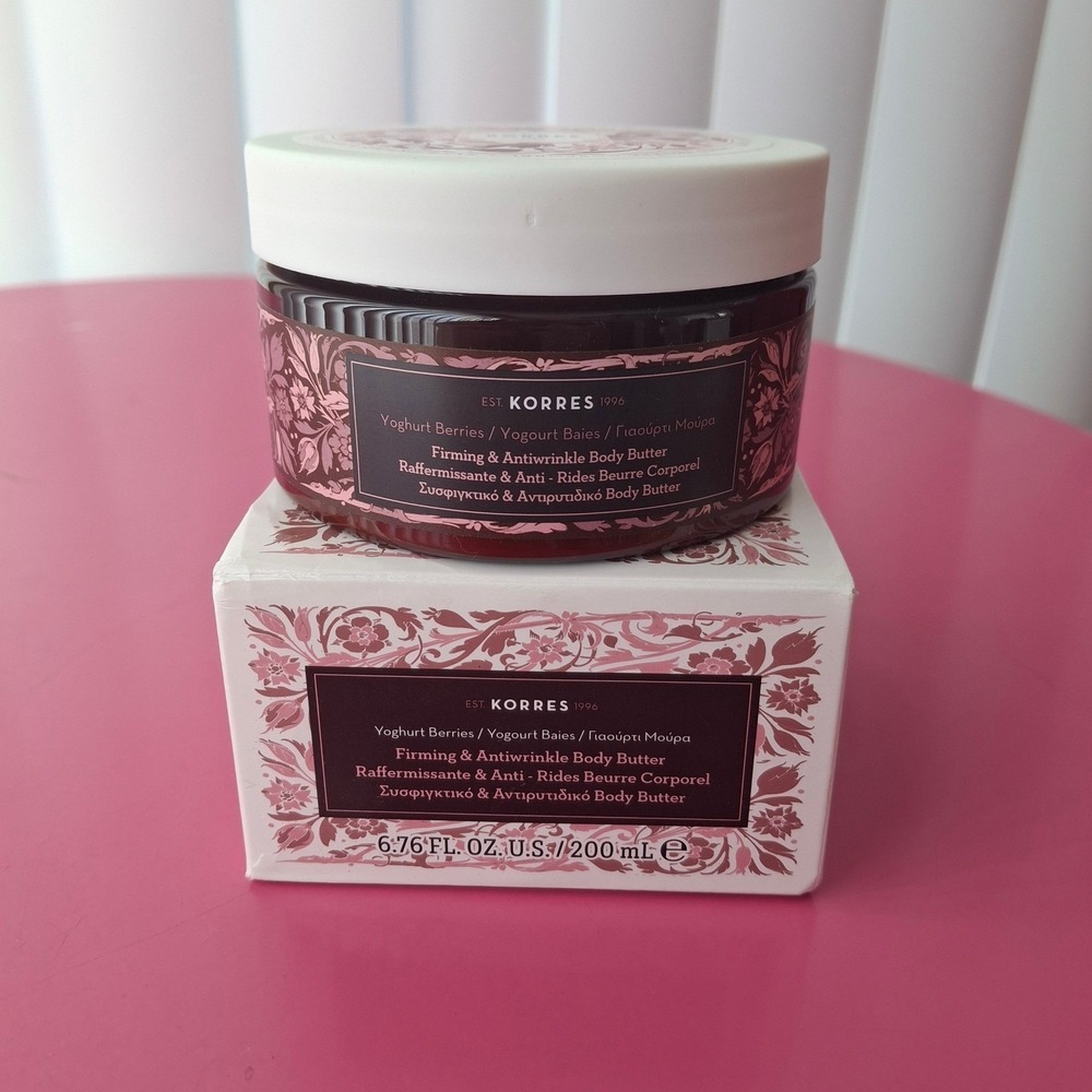 Korres Yoghurt Berries Firming & Antiwrinkle Body Butter 6.76 oz